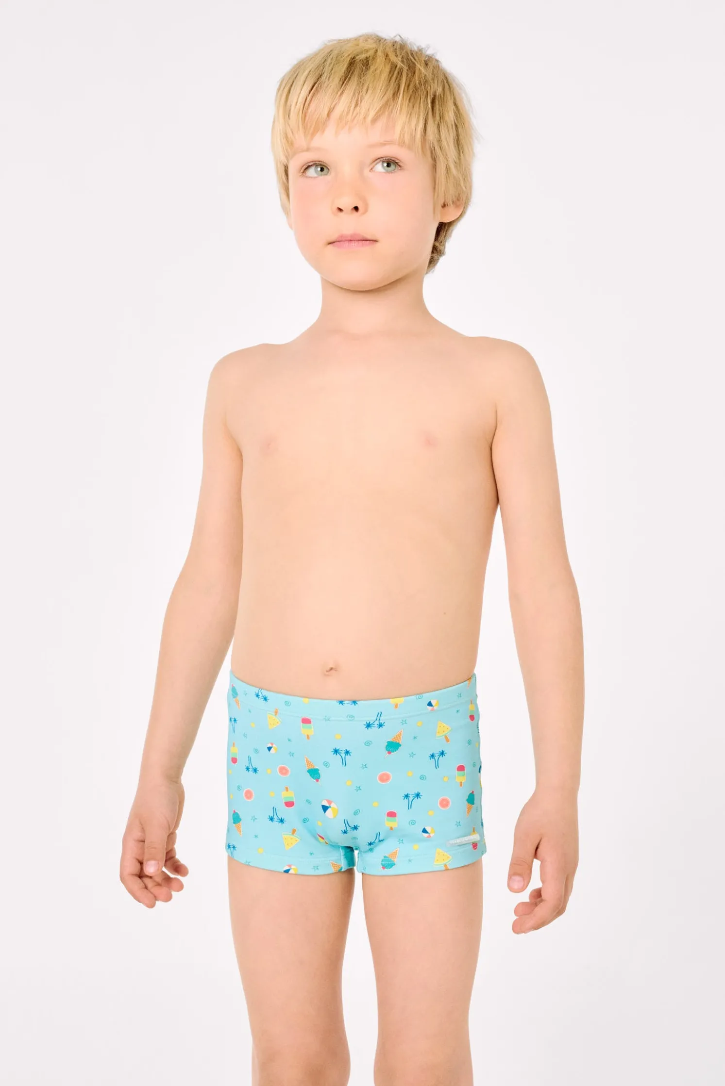 Bañador bóxer niño estampado helados