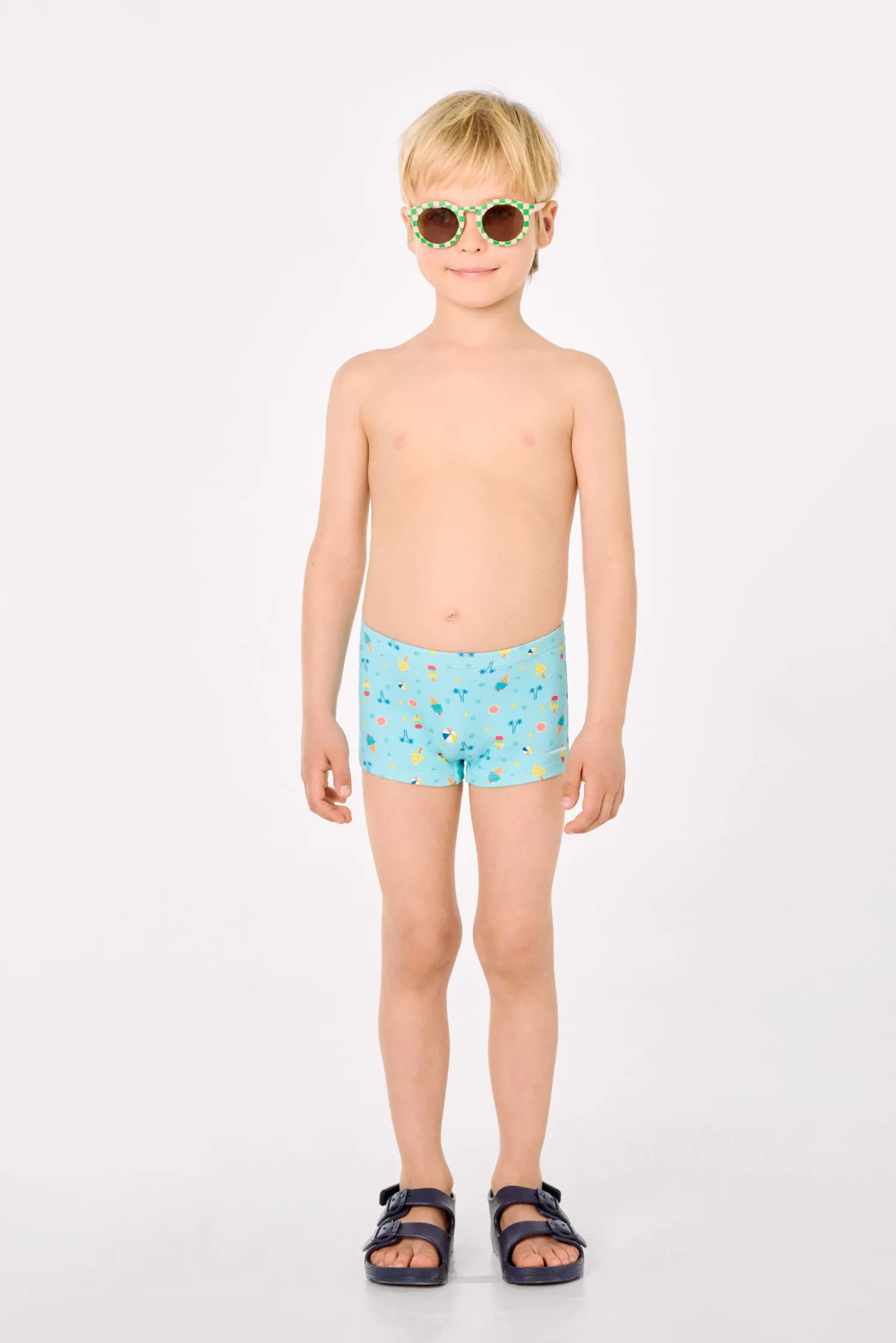 Bañador bóxer niño estampado helados