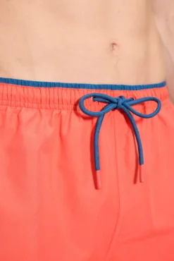 Bañador corto básico coral
