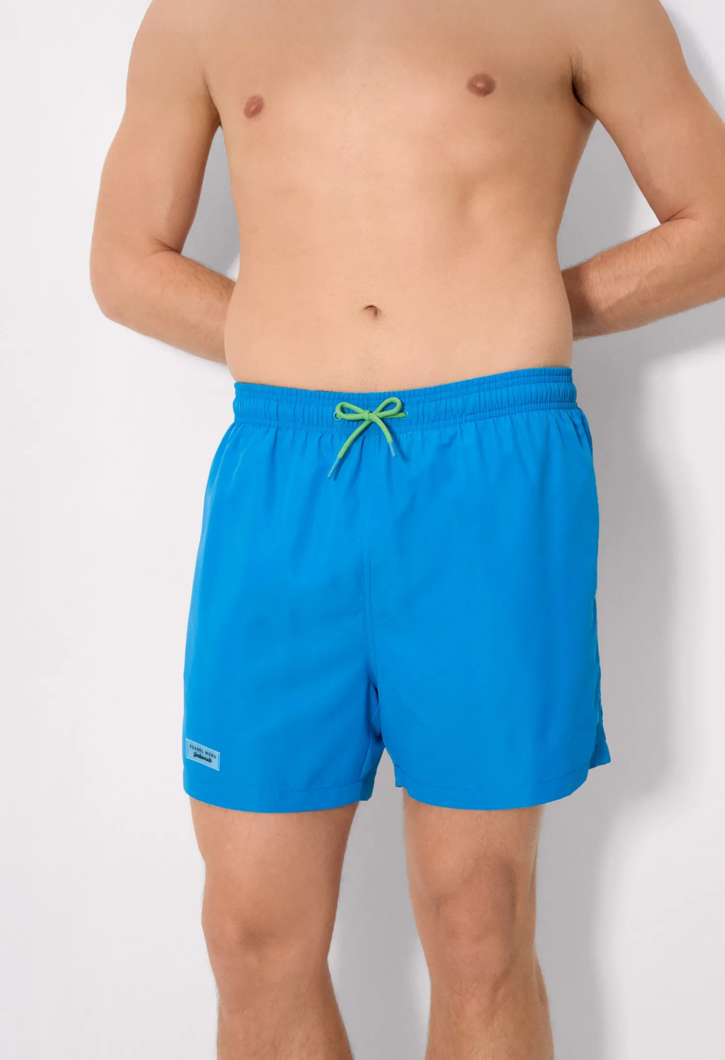 Bañador medio básico azul Sockarrats