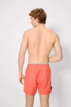 Bañador medio básico coral