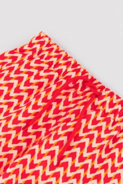Bañador niño corto estampado étnico multicolor
