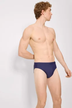 Bañador tipo slip básico marino
