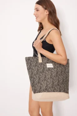 Bolso de playa estampado