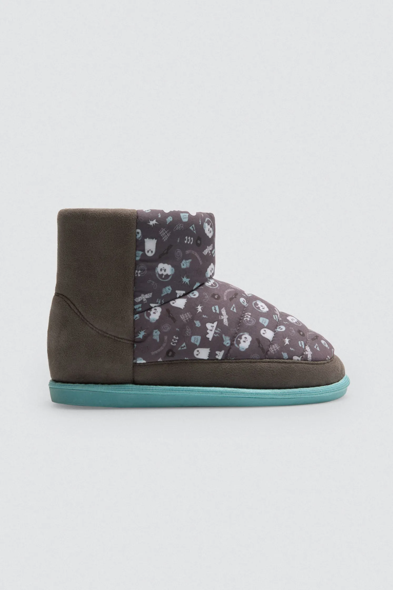 Botas de casa infantiles estampado fantasmas