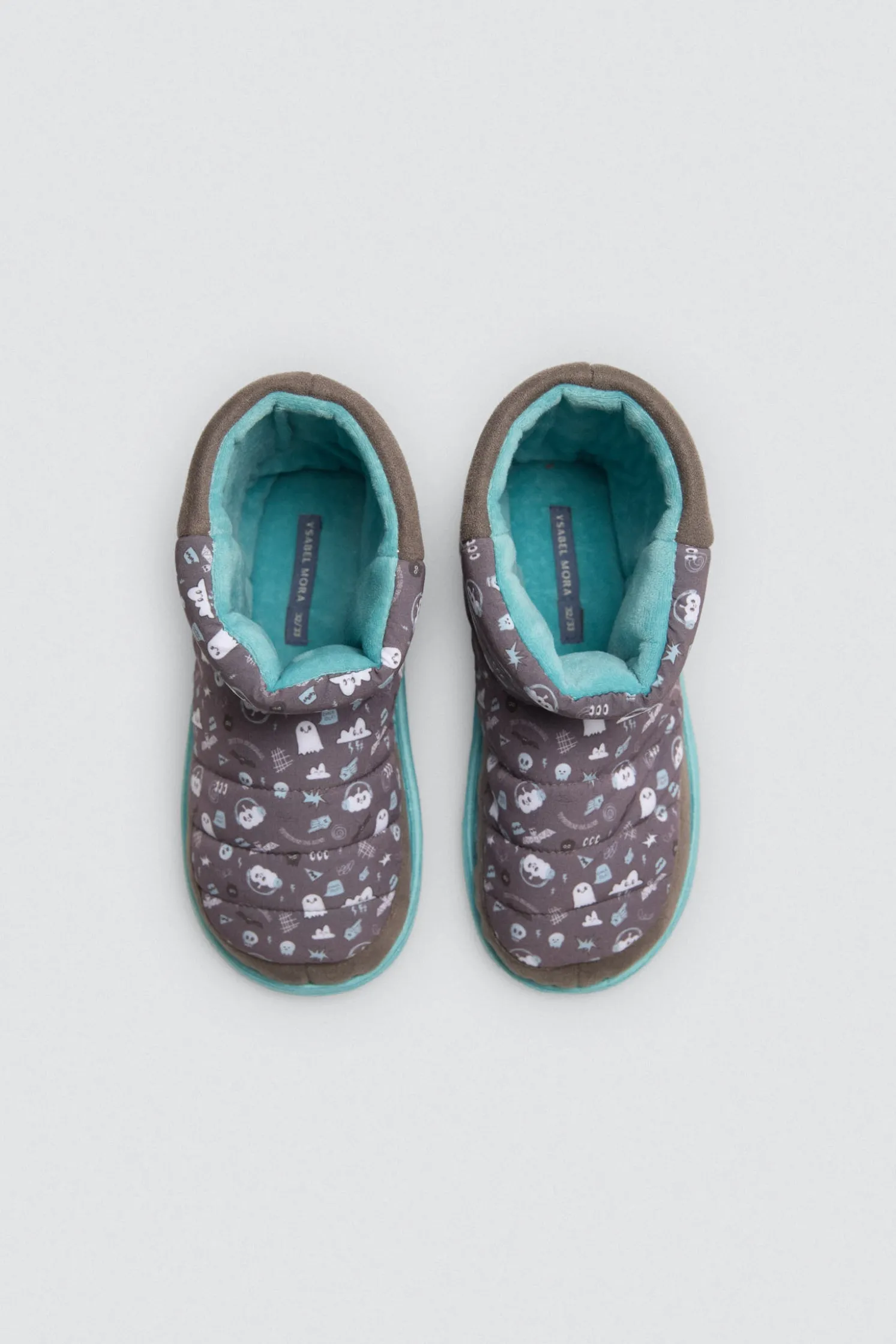 Botas de casa infantiles estampado fantasmas
