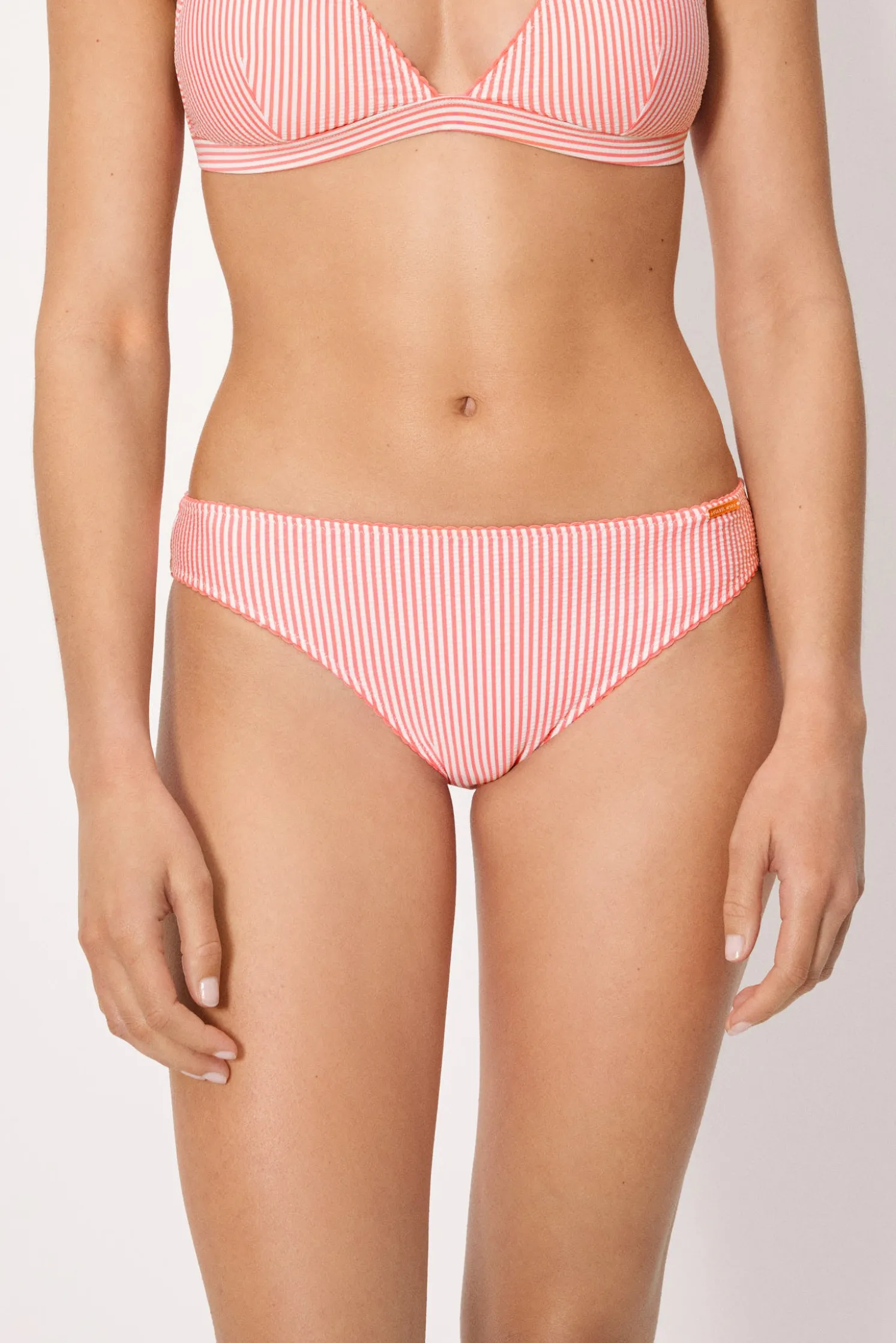 Braga bikini bambula rosa