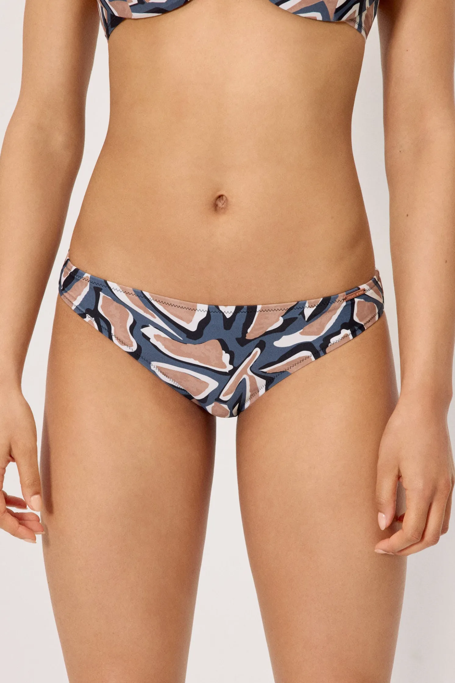 Braga bikini estampada