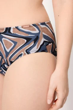 Braga bikini reductora alta estampada