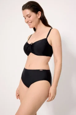Braga bikini reductora alta negro