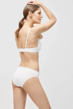 Braga midi detalles blanco