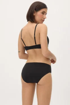 Braga midi hipster algodón negra