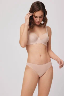 Braga mini algodón nude