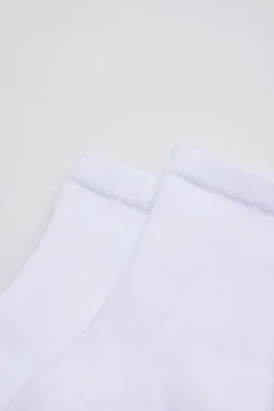 Calcetines clásicos algodón blanco