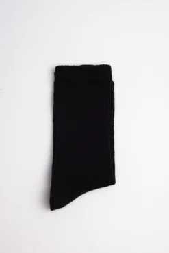 Calcetines deportivos con puño confort negro