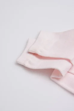 Calcetines perlé infantil rosa