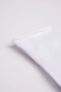 Calcetines sin puño transpirables blanco