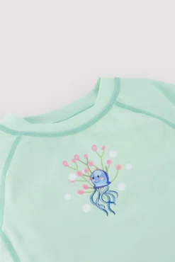 Camiseta de baño bebé dibujo pulpo