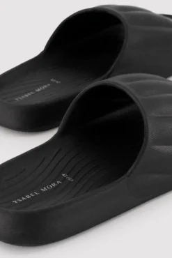 Chanclas hombre ligeras negro