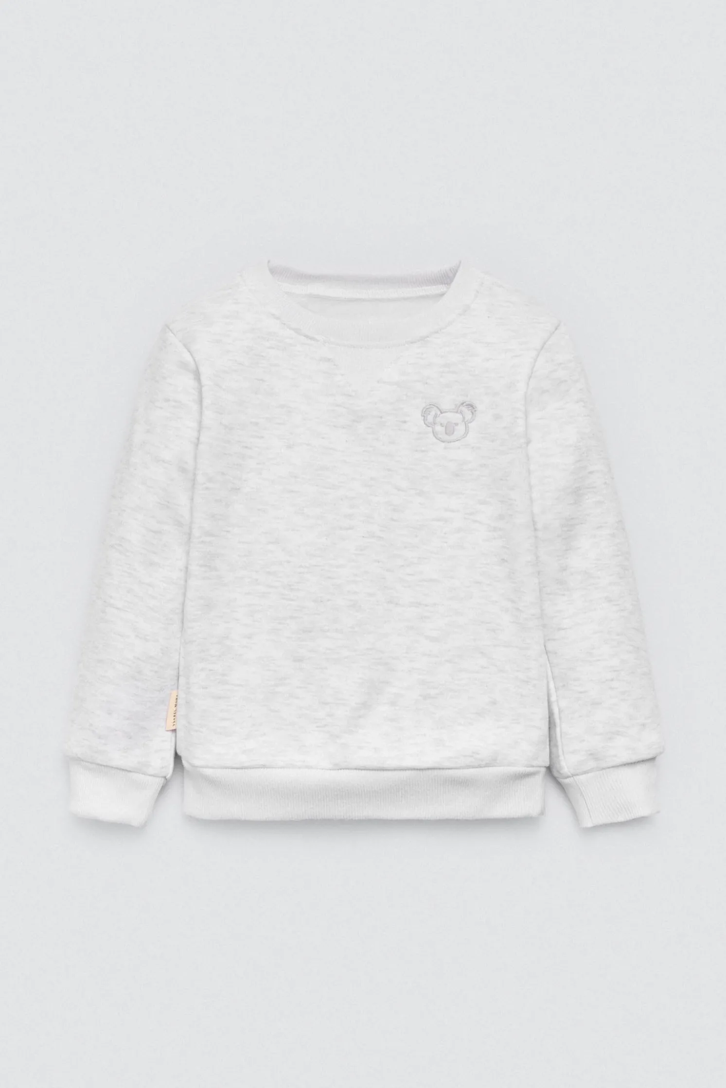 Conjunto bebé básico sudadera y jogger gris