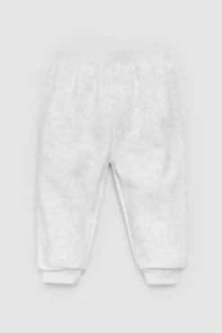 Conjunto bebé básico sudadera y jogger gris
