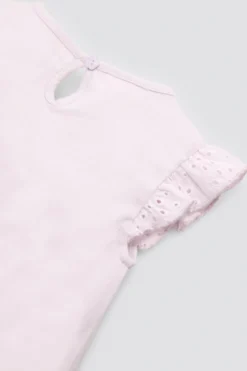 Conjunto bebé sin mangas estampado verano