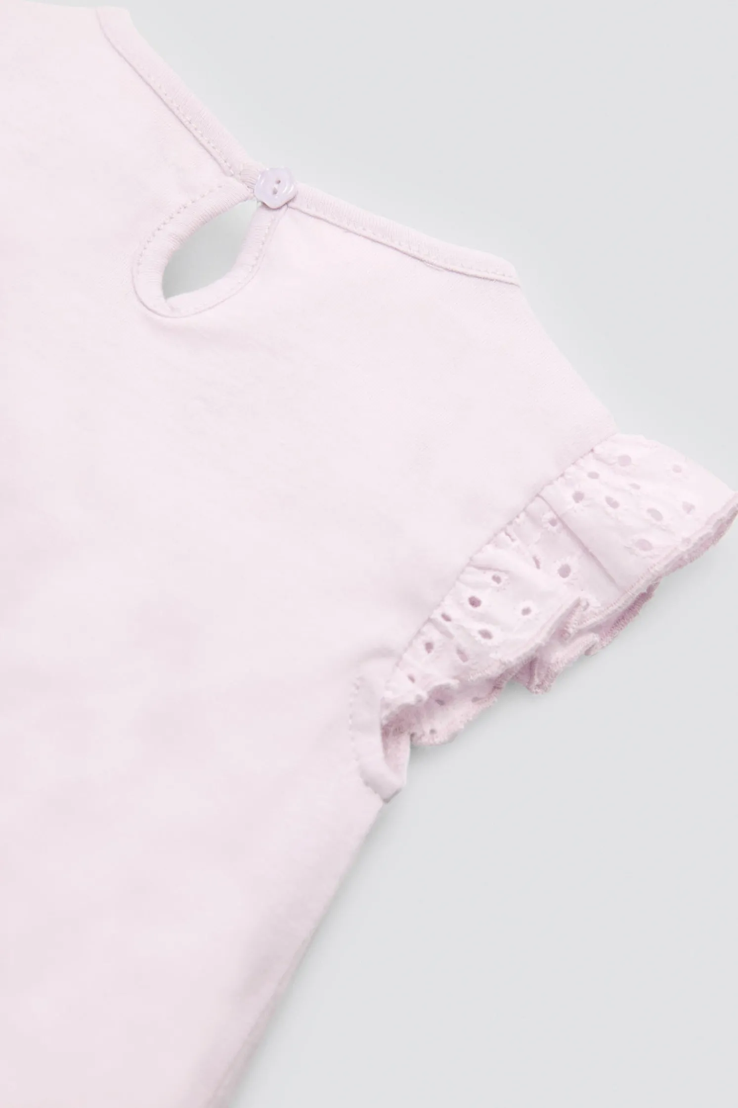 Conjunto bebé sin mangas estampado verano