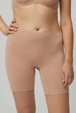 Culotte antirroce algodón nude