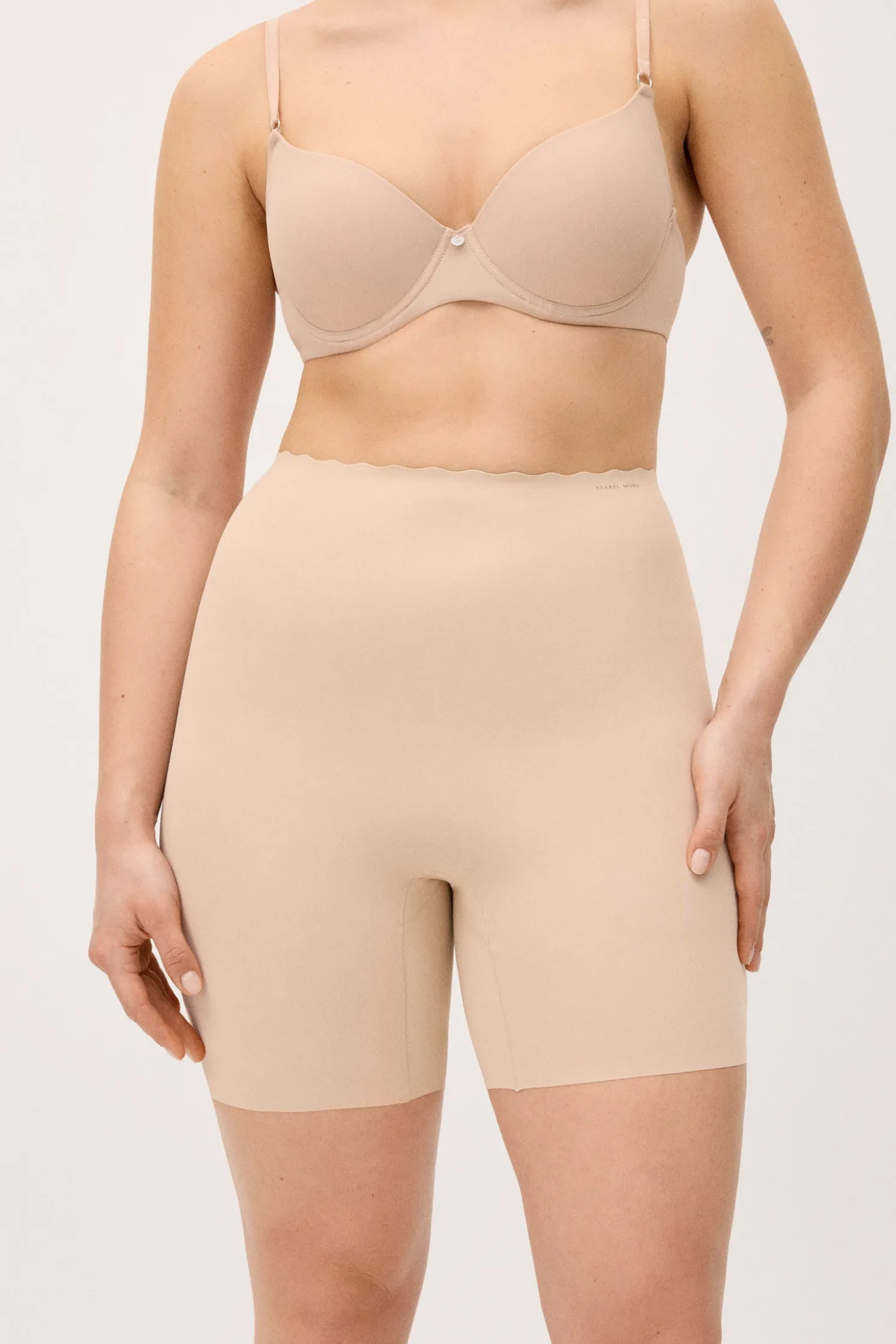 Culotte antirroce de control nude