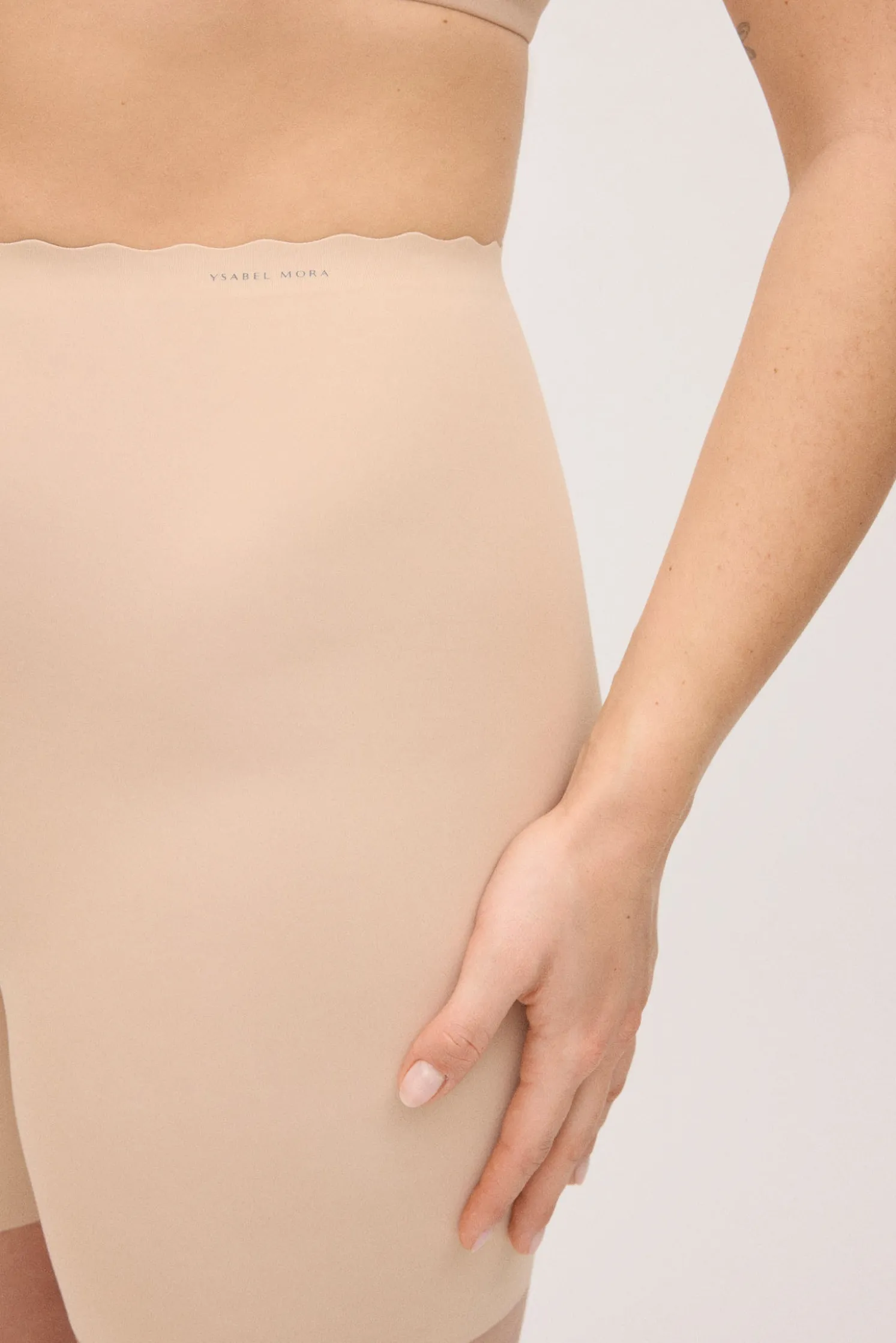 Culotte antirroce de control nude