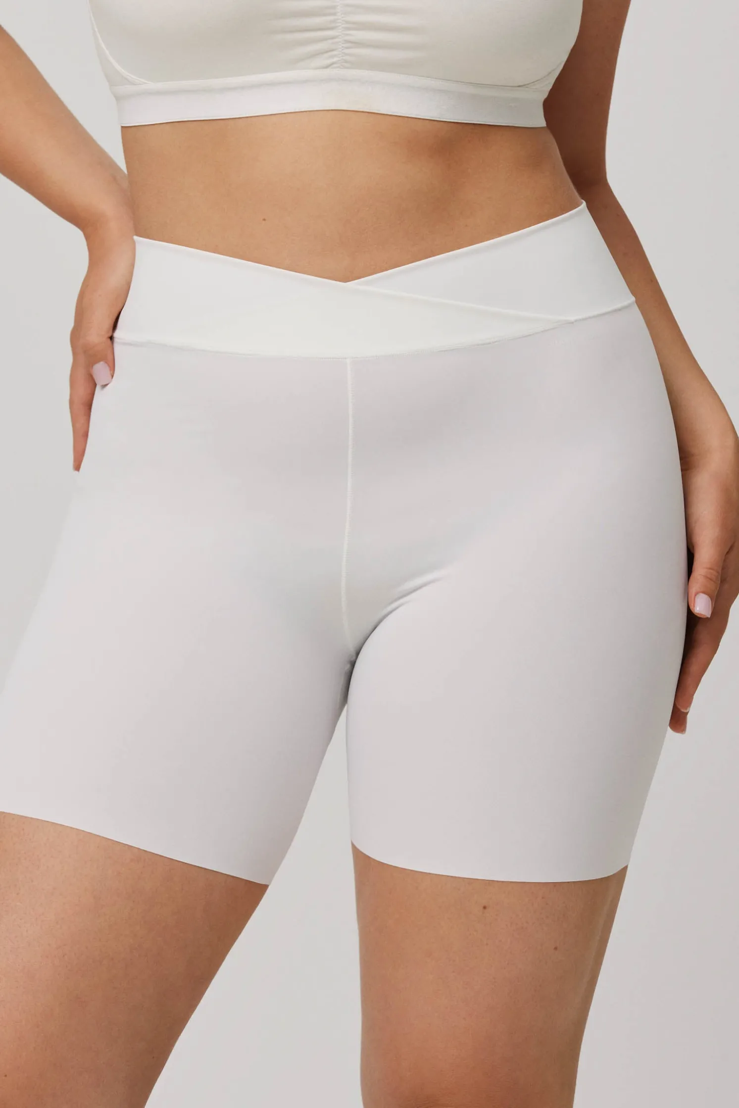 Culotte antirroce elástico blanco