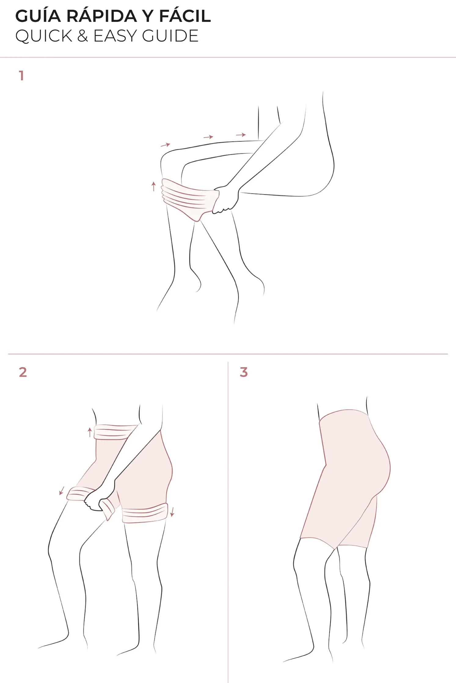 Faja reductora corte láser nude compresión alta nude