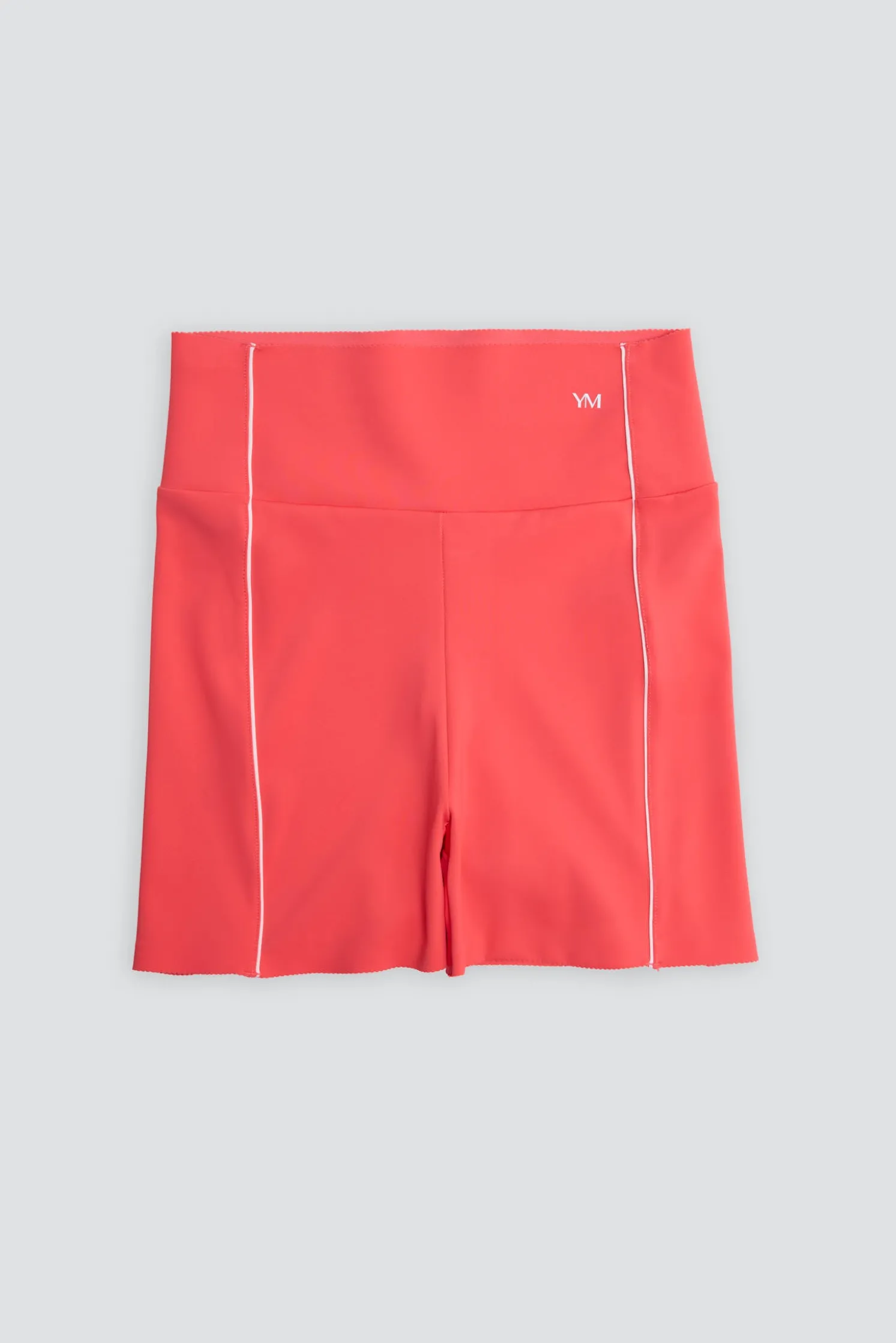 Leggings deportivos Compressive cortos efecto push-up coral