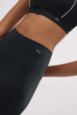 Leggings deportivos Compressive cortos negro