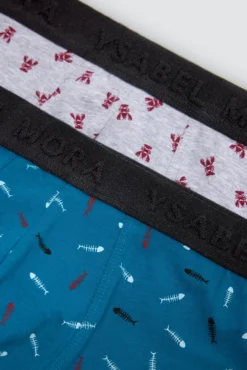 Pack 6 bóxers estampado animales