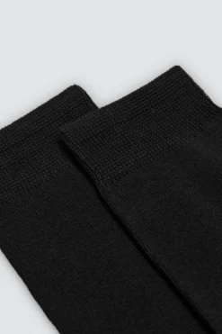 Pack 3 calcetines bambú básicos negro
