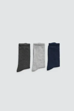Pack 3 calcetines bambú cálidos tonos oscuros