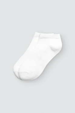 Pack 5 calcetines básicos cortos blanco