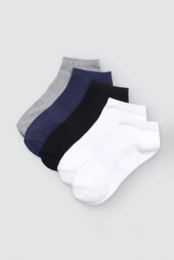 Pack 5 calcetines básicos cortos