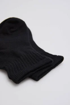 Pack 3 calcetines cortos infantil negro