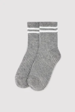 Pack 3 calcetines cortos infantiles detalle rayas