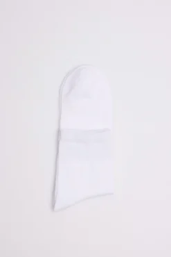 Pack 3 calcetines cortos transpirables blanco