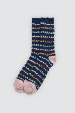 Pack 4 calcetines de franela antideslizantes estampados