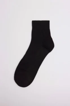 Pack 3 calcetines deportivos cortos negro