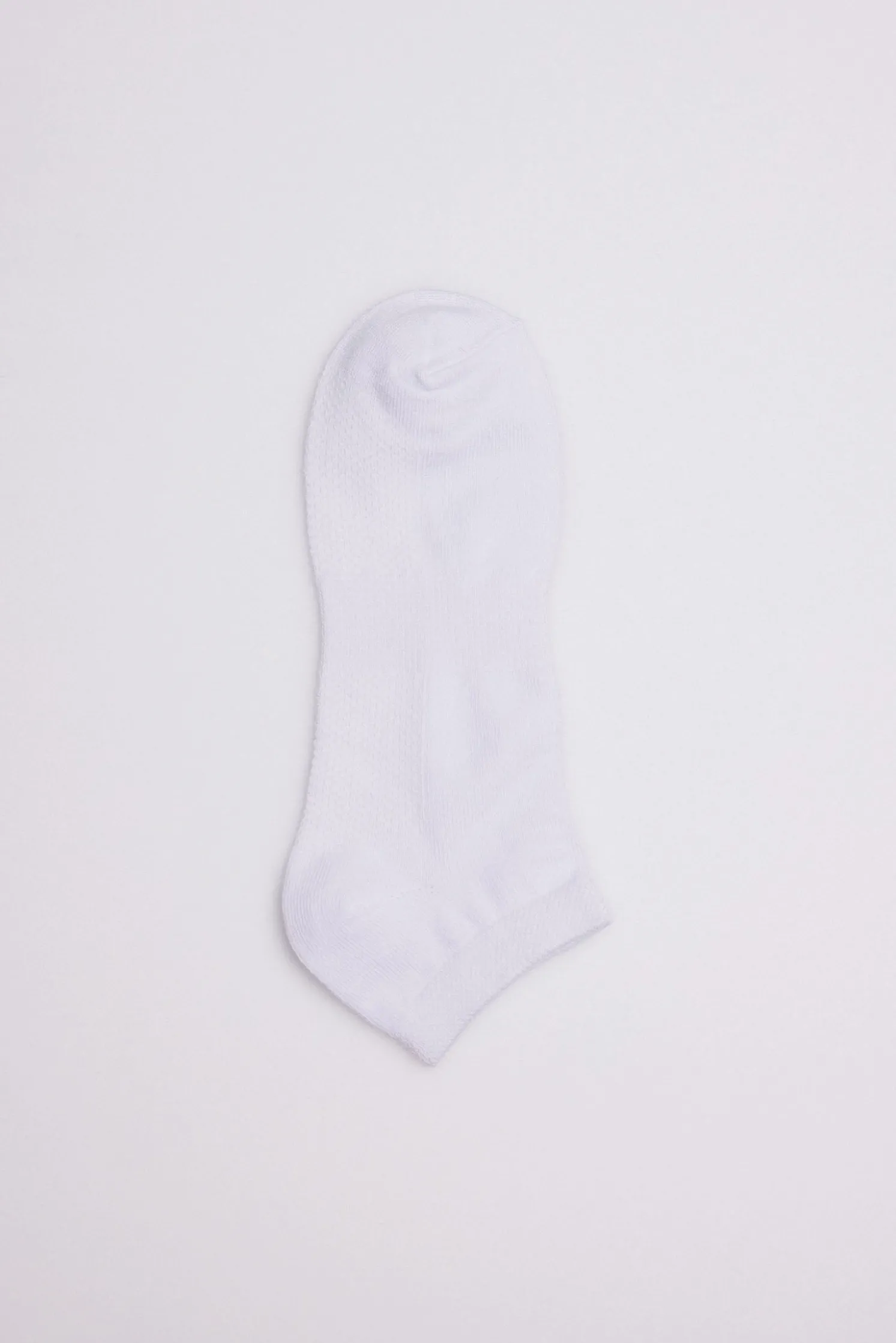 Pack 3 calcetines deportivos tobilleros algodón blanco