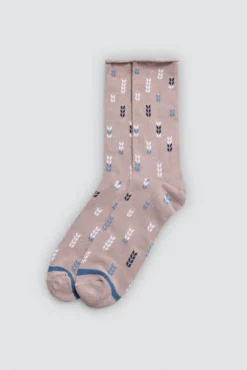 Pack 4 calcetines estampados sin puño