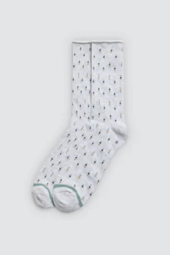 Pack 4 calcetines estampados sin puño