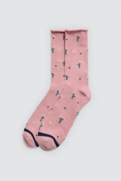Pack 4 calcetines estampados sin puño