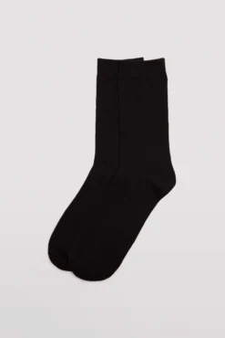Pack 3 calcetines mujer básicos negro