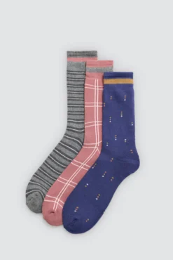 Pack 3 calcetines térmicos estampados